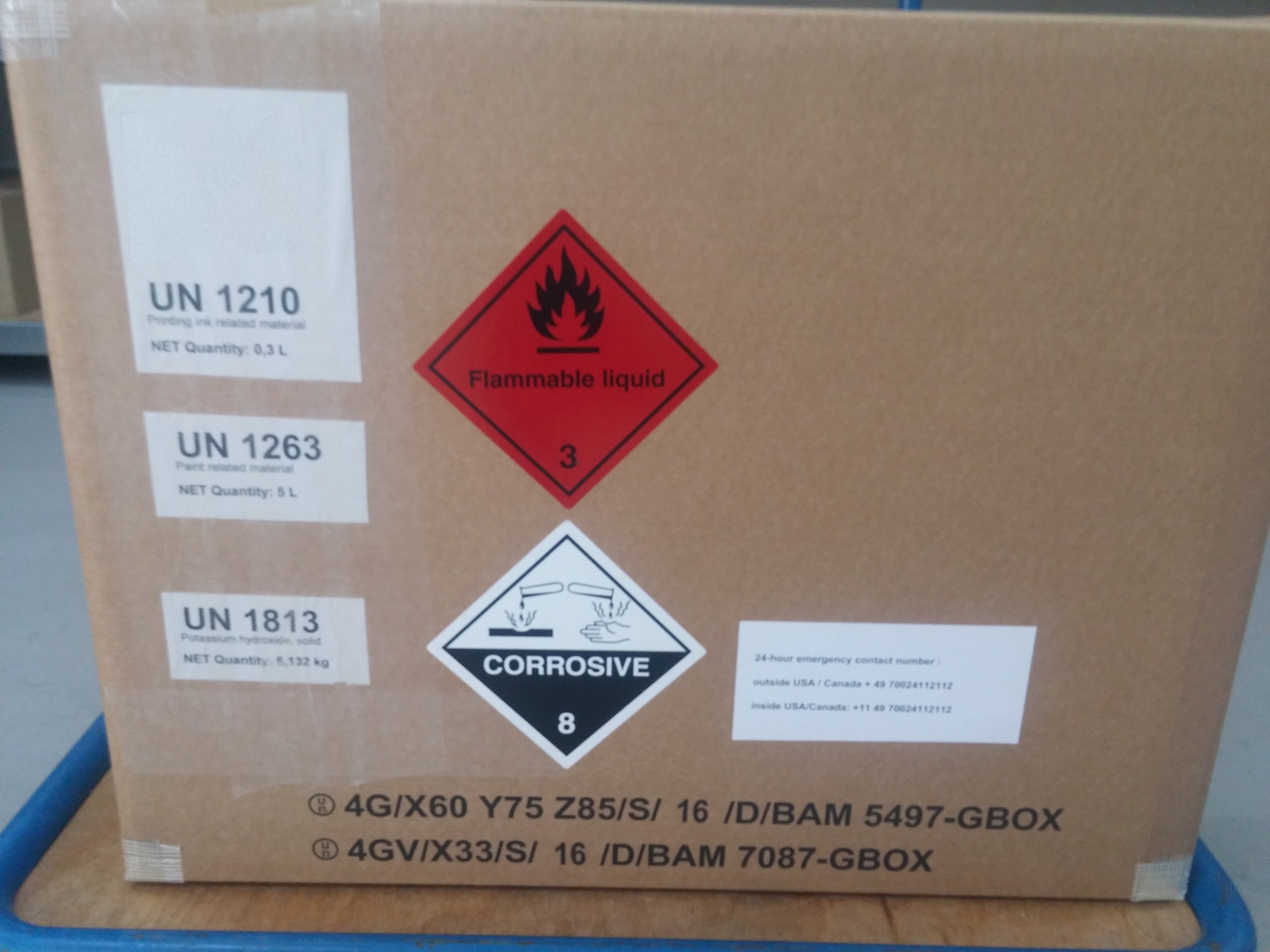 shippers declaration - IMO ERklärung